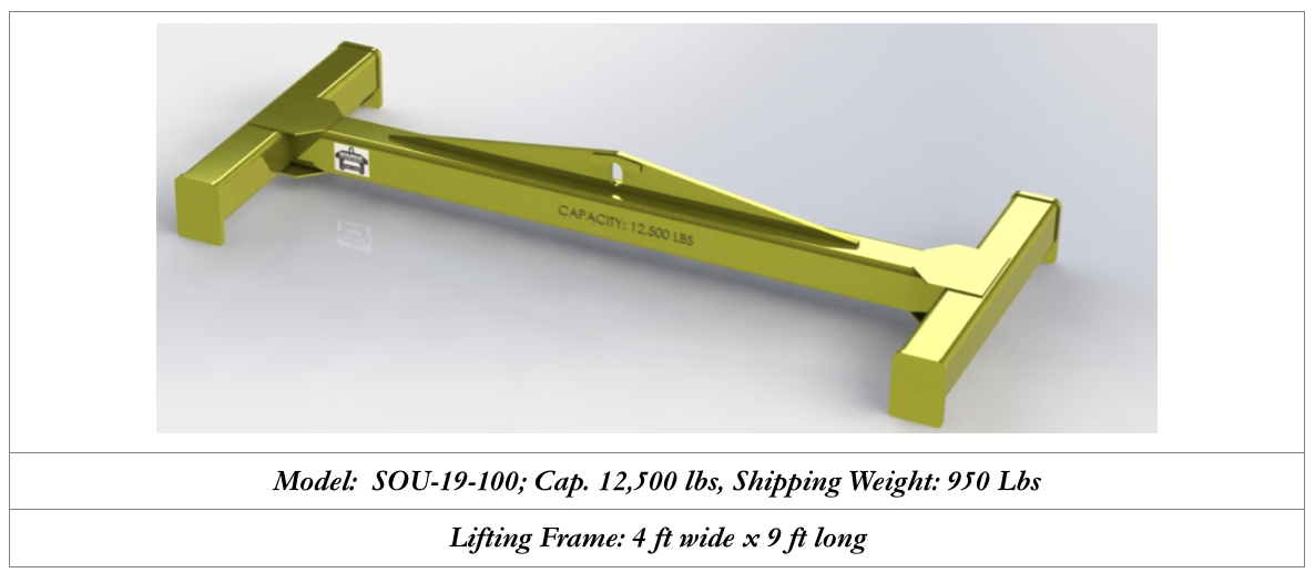 custom lifting frame design